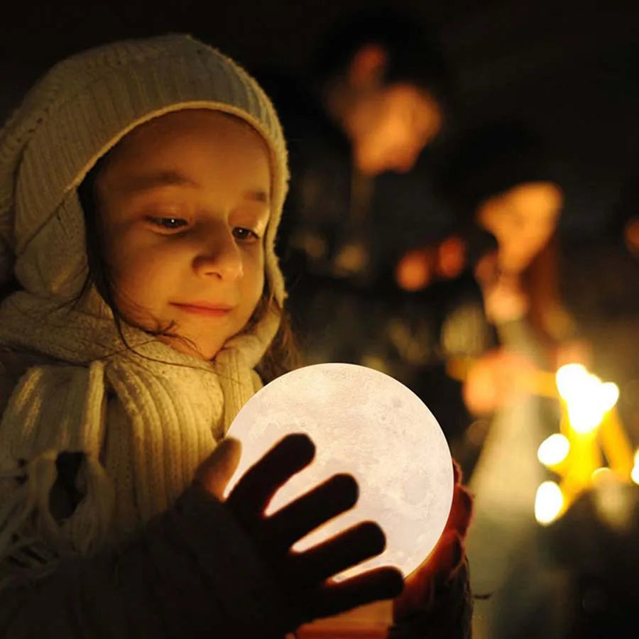 MOON LAMP 3D 