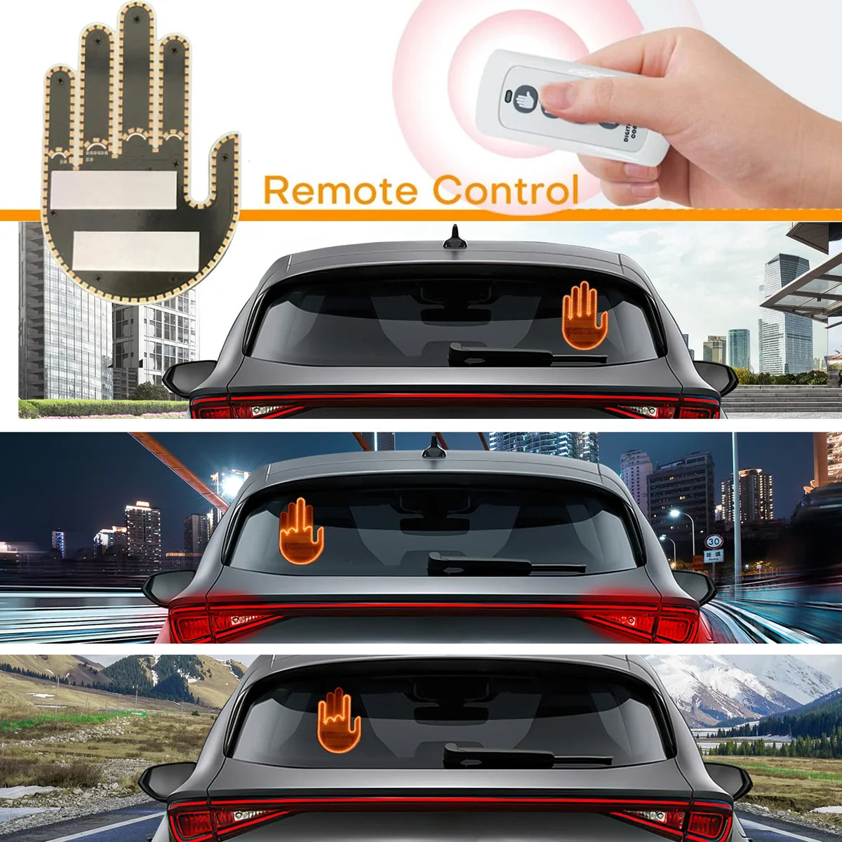 LED HAND FOR CAR 