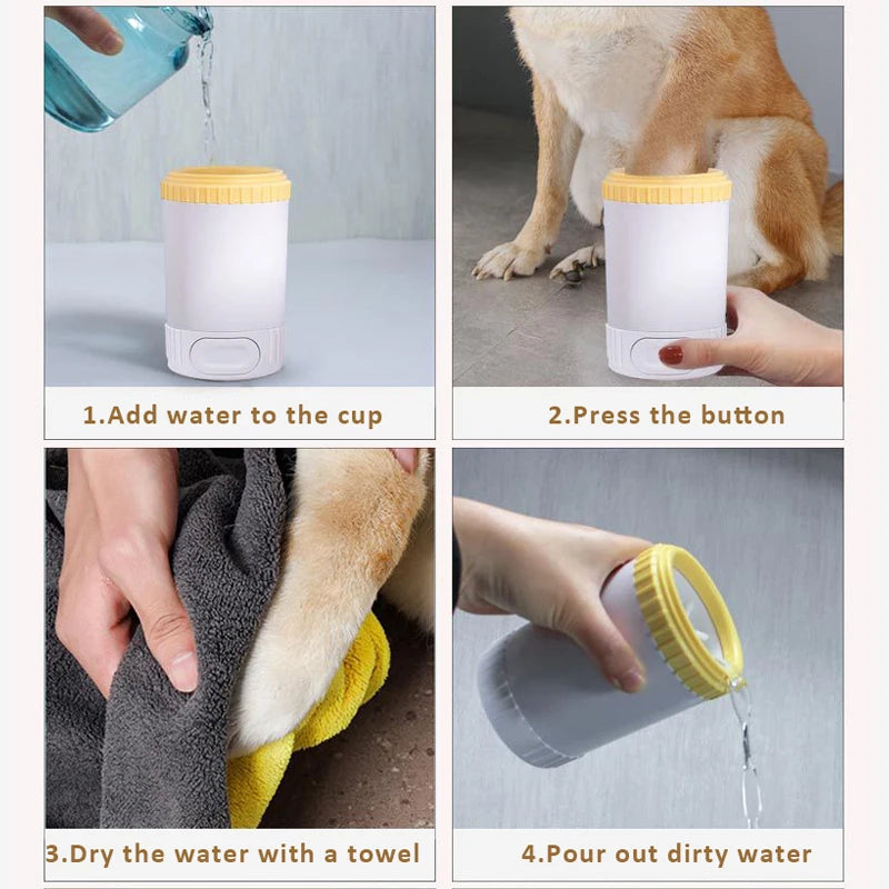 AUTOMATIC DOG FOOT CLEANER