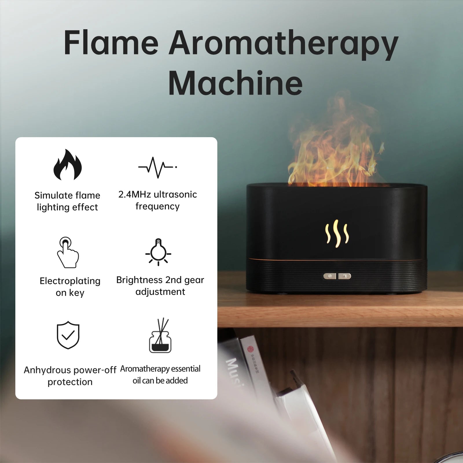 FLAME EFFECT HUMIFIER