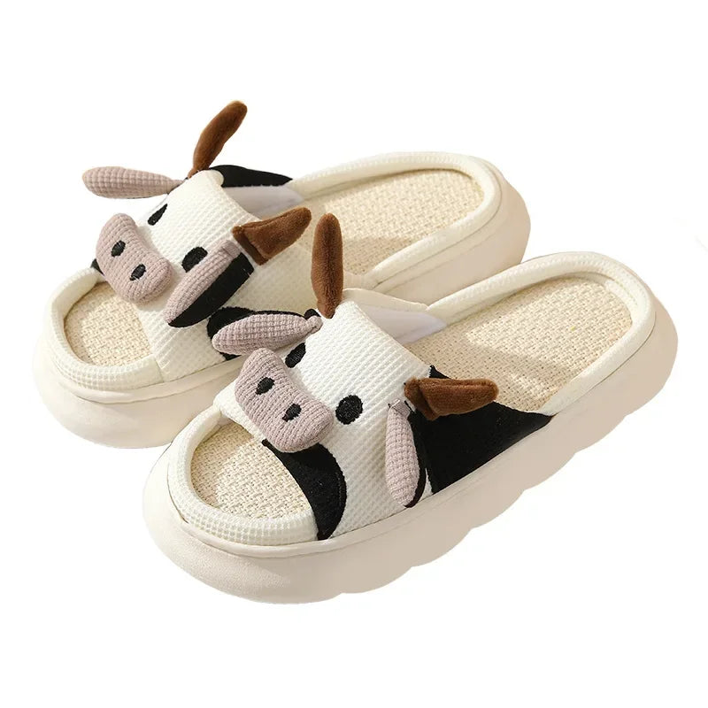 PANTUFLAS COW SLIPPERS